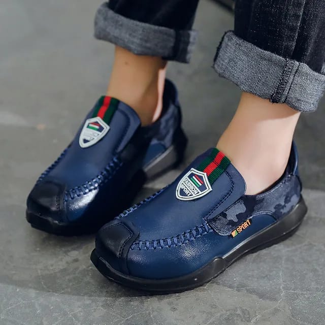 Boys' Leather Shoes New Spring and Autumn